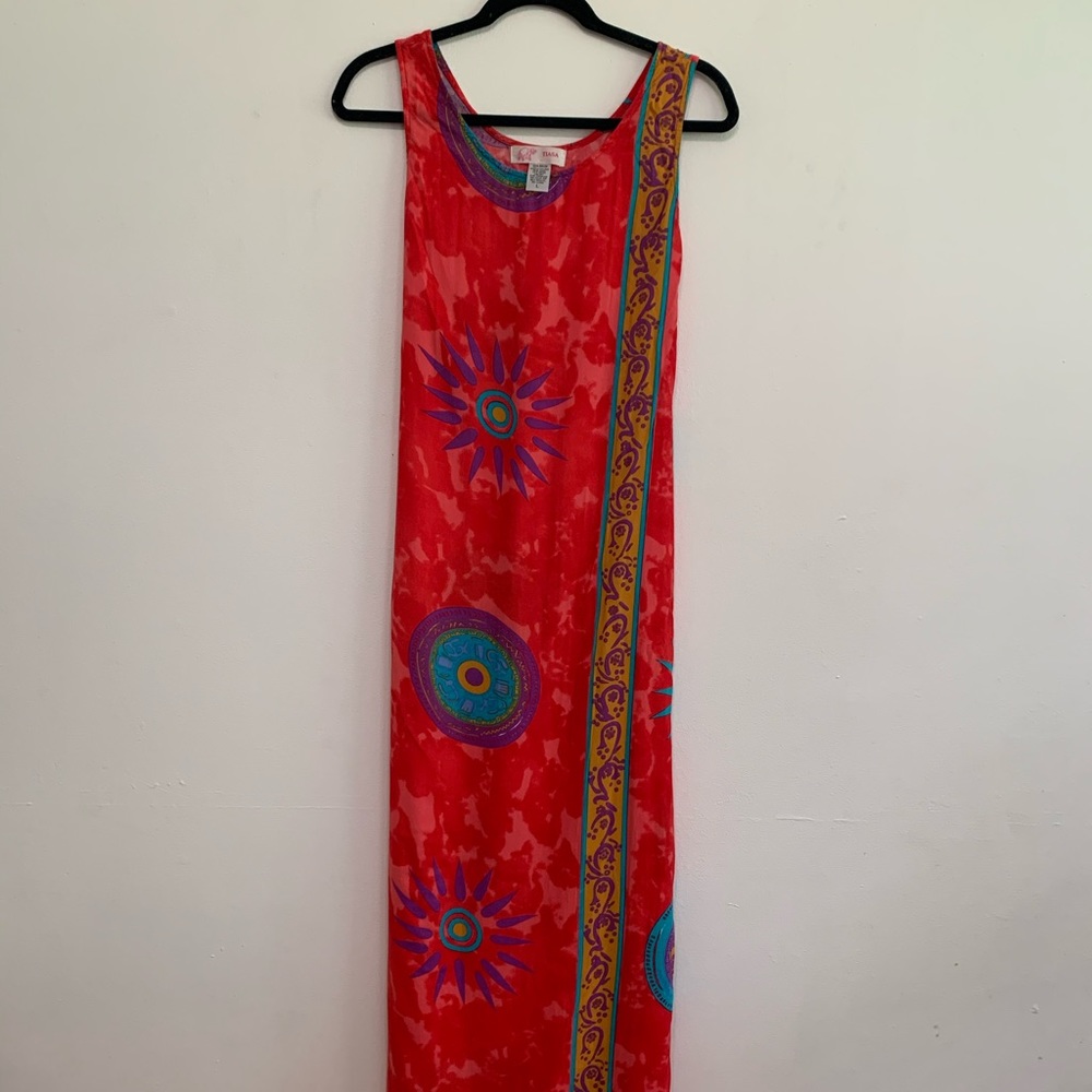 Vintage Tiasa Beach dress with two splits.